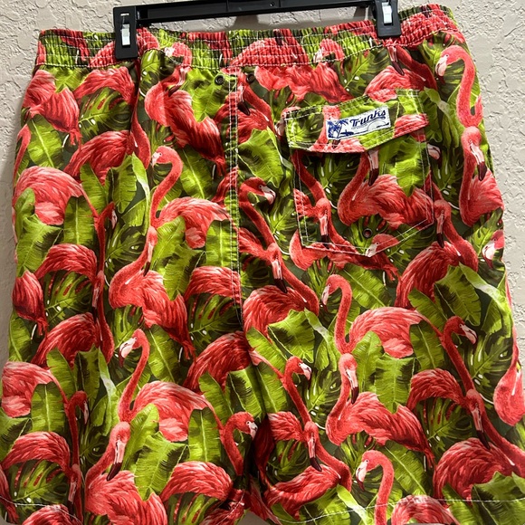 TRUNKS Surf & Swim Co. XL - Flamingo Print - Picture 2 of 5